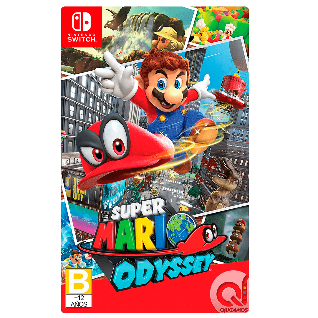 Super Mario Odyssey - Qjugamos