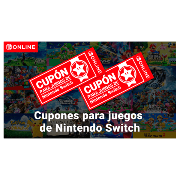 Cupones para juegos de Nintendo Switch | Digital