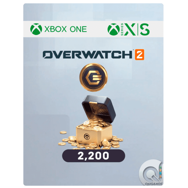 2200 Monedas de Overwatch 2 (Recarga)