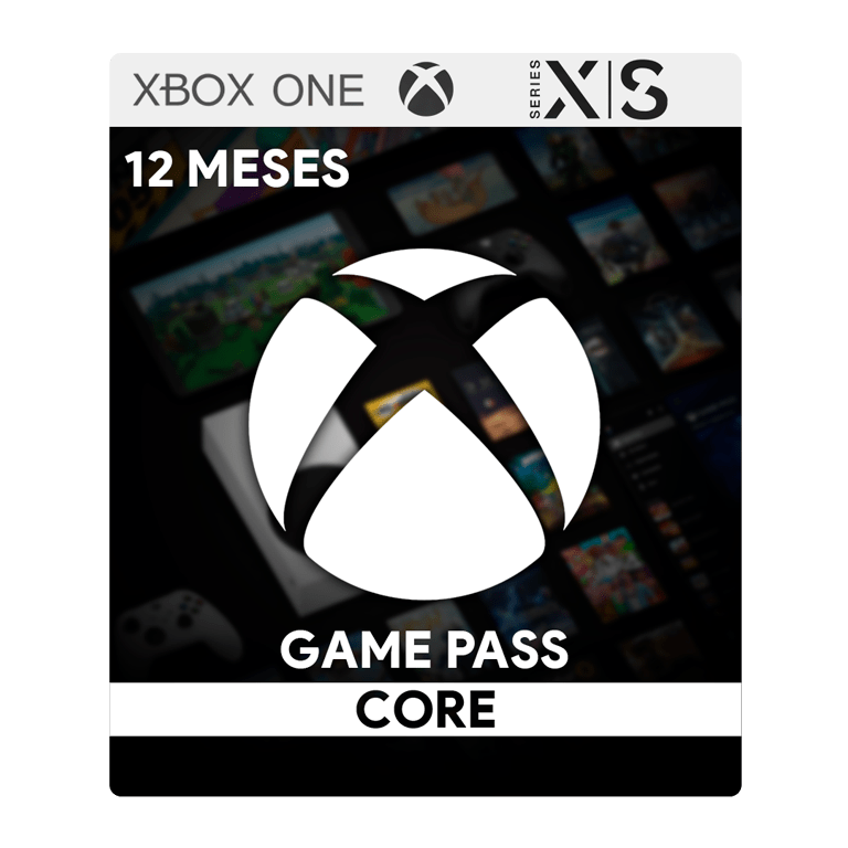12 Meses Game Pass Core - Código MX