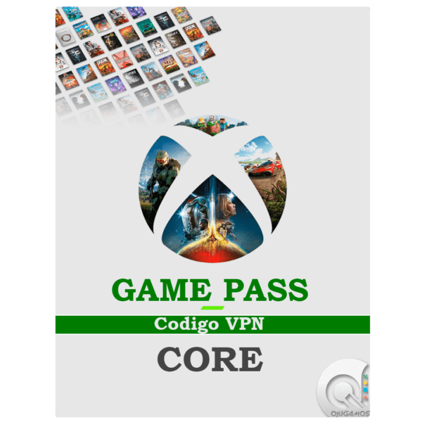 12 Meses Game Pass Core - Código MX