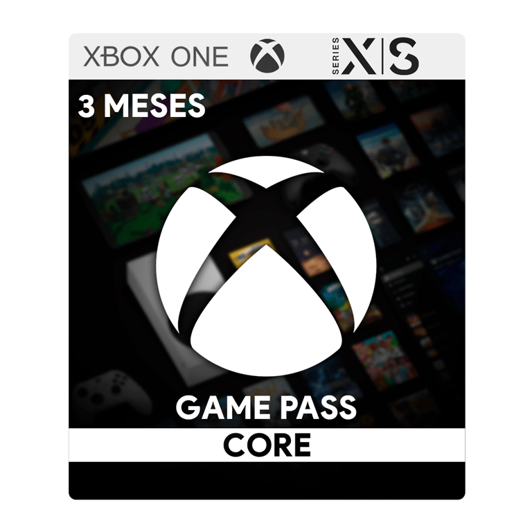 3 Meses Game Pass Core - Codigo mx
