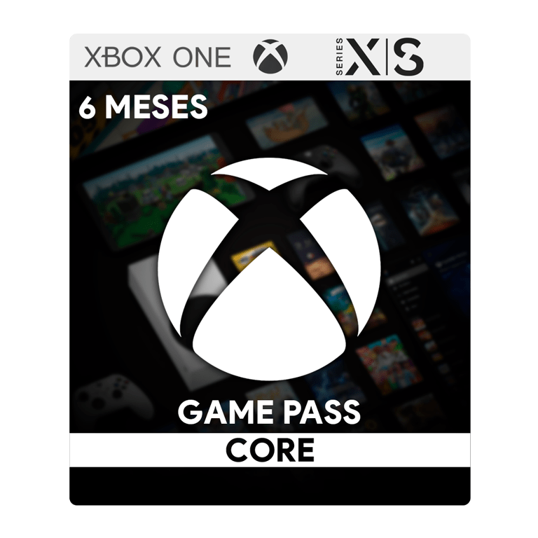 6 Meses Game Pass Core - Código MX