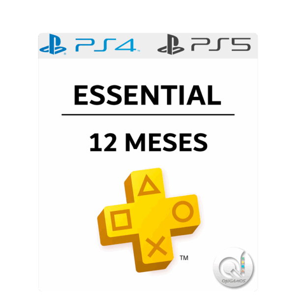 PlayStation Plus Essential 12 Meses