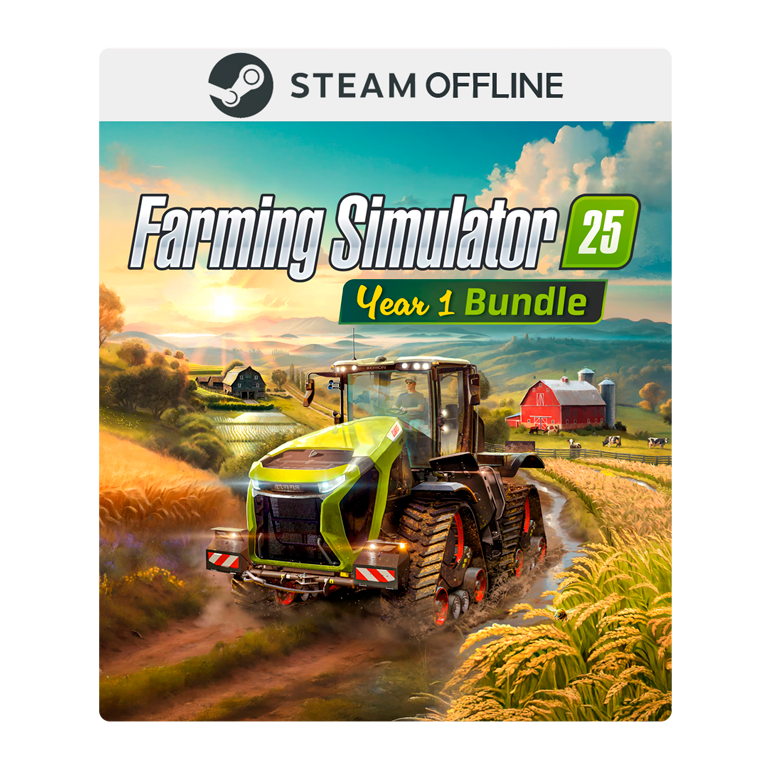 FARMING SIMULATOR 25 YEAR 1 BUNDLE | STEAM OFFLINE
