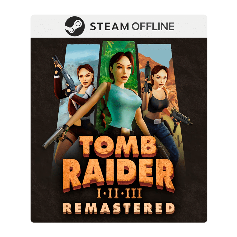 Tomb-Raider I-III Remastered Starring Lara Croft | STEAM OFFLINE