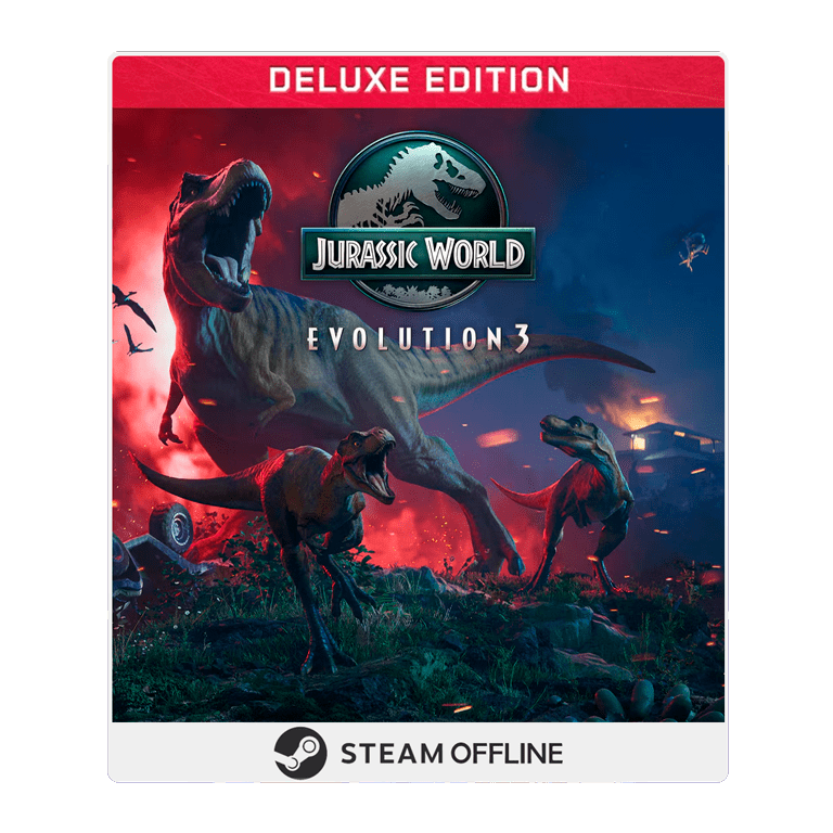 Jurassic World Evolution 3 Deluxe - STEAM OFFLINE