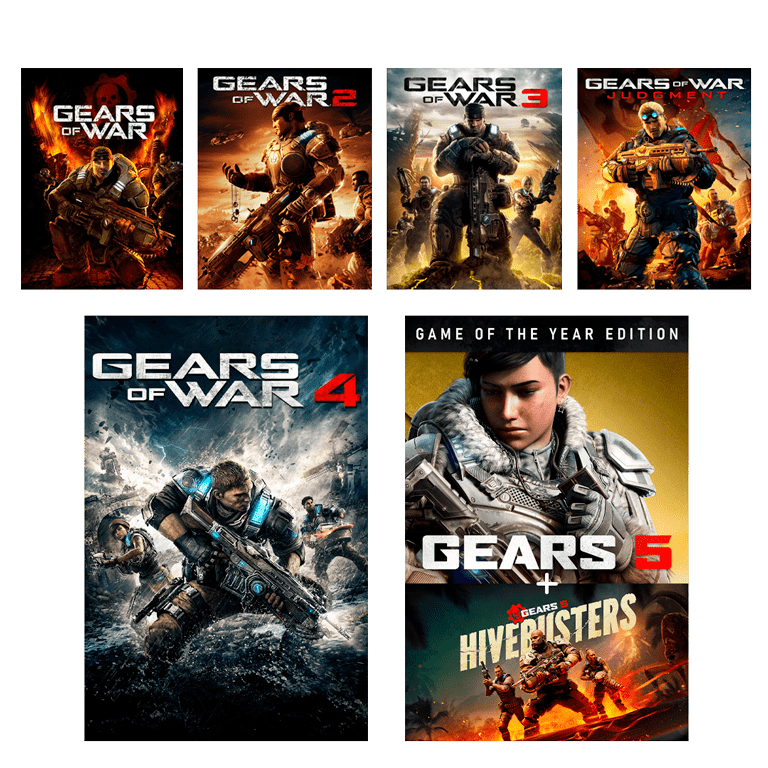 Gears of war Bundle 1, 2, 3, 4, 5